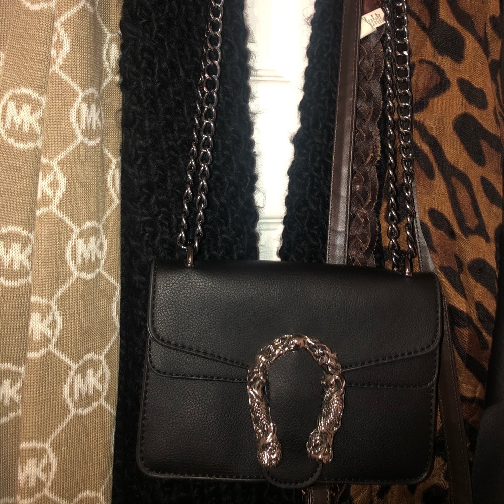 Black handbag